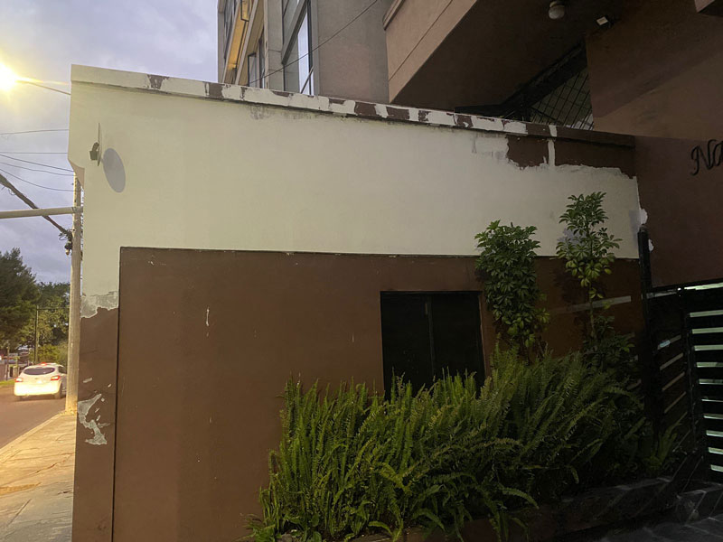 Pintor en Quito, maestro pintor, pintura de fachada, terraza
