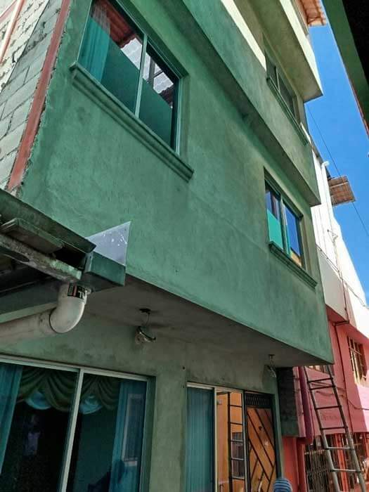 Pintura fachada Casa Cumbayá